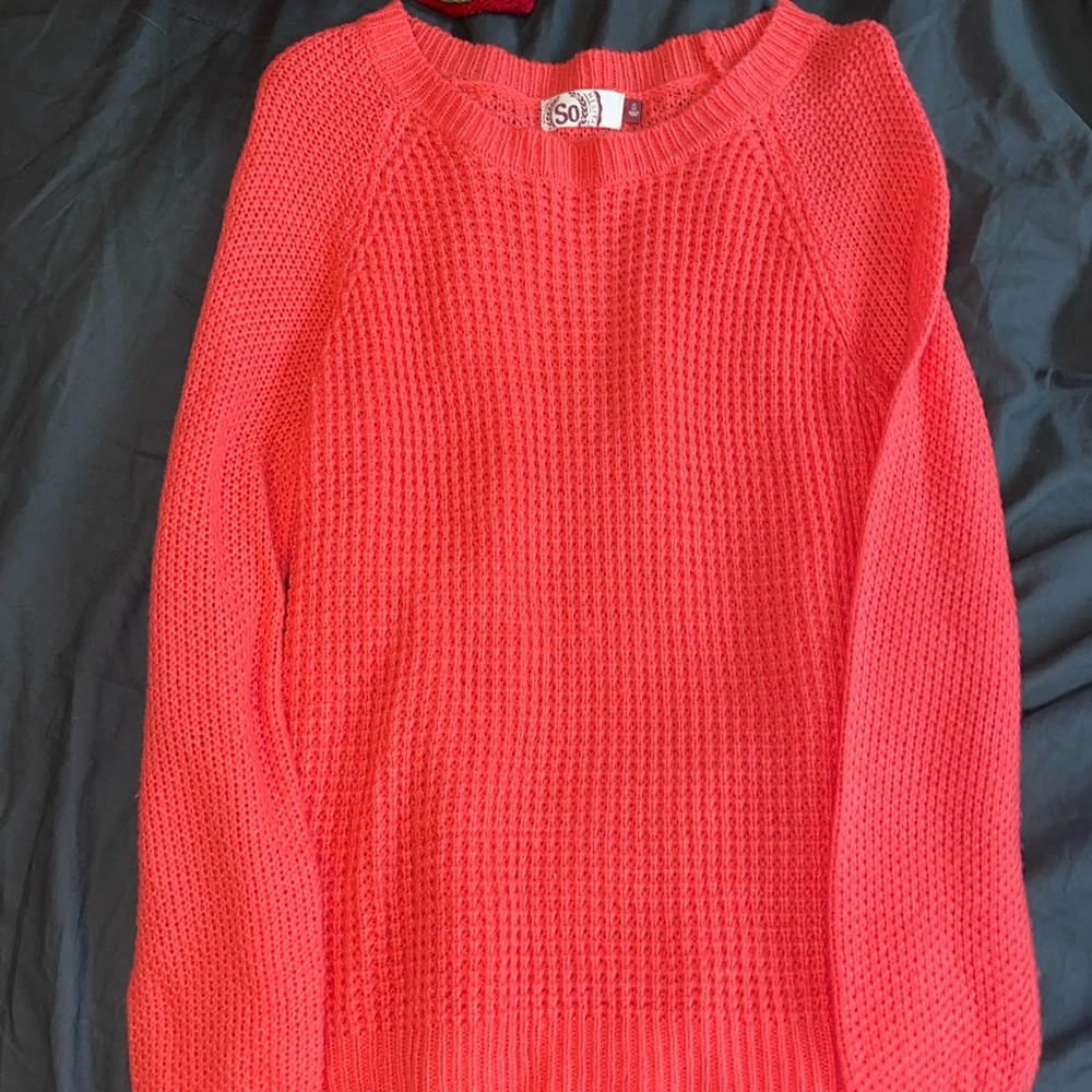 Hot pink sweater